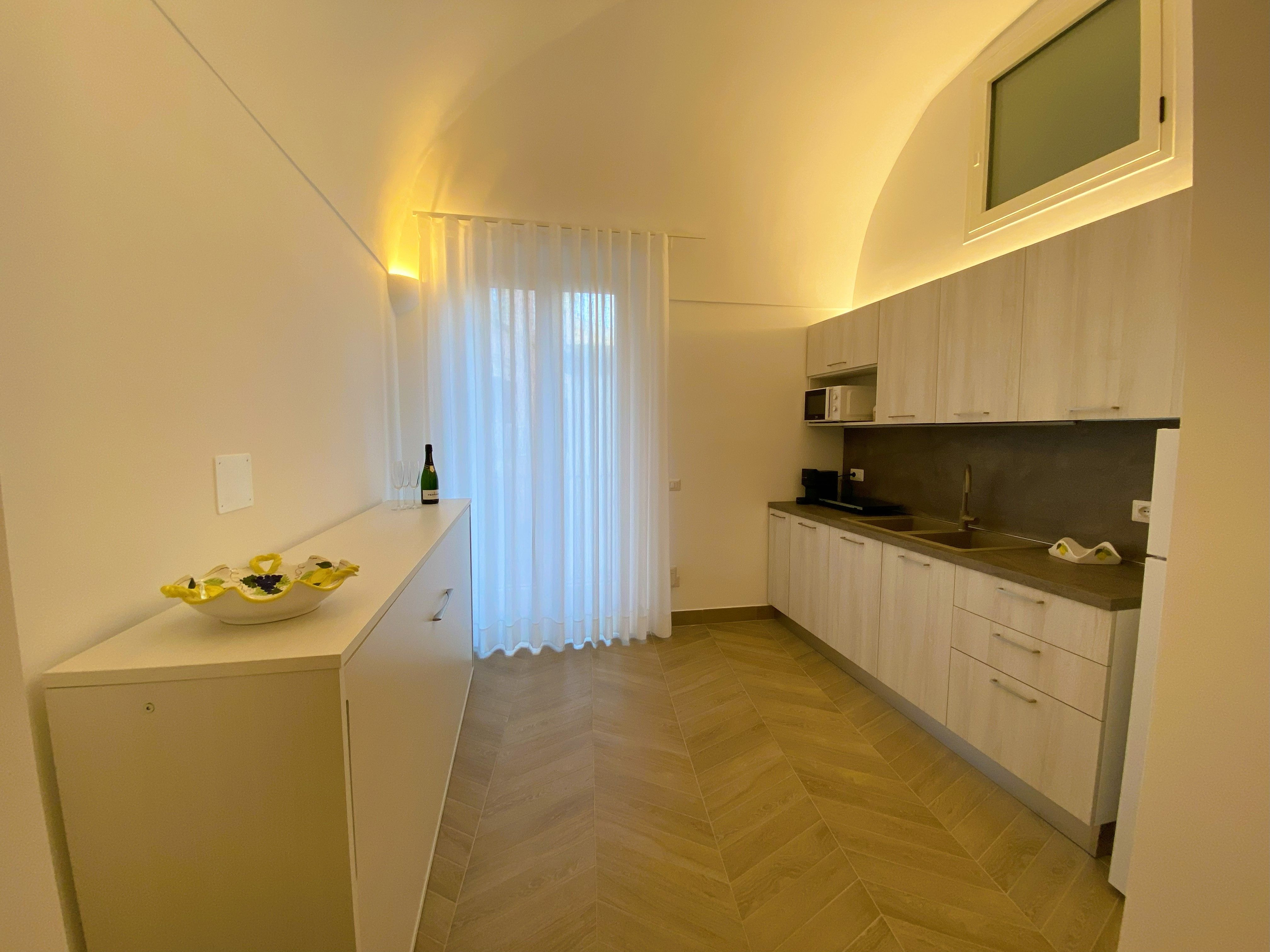 Cocina americana — Suite Deluxe Punta Campanella, Massa Lubrense