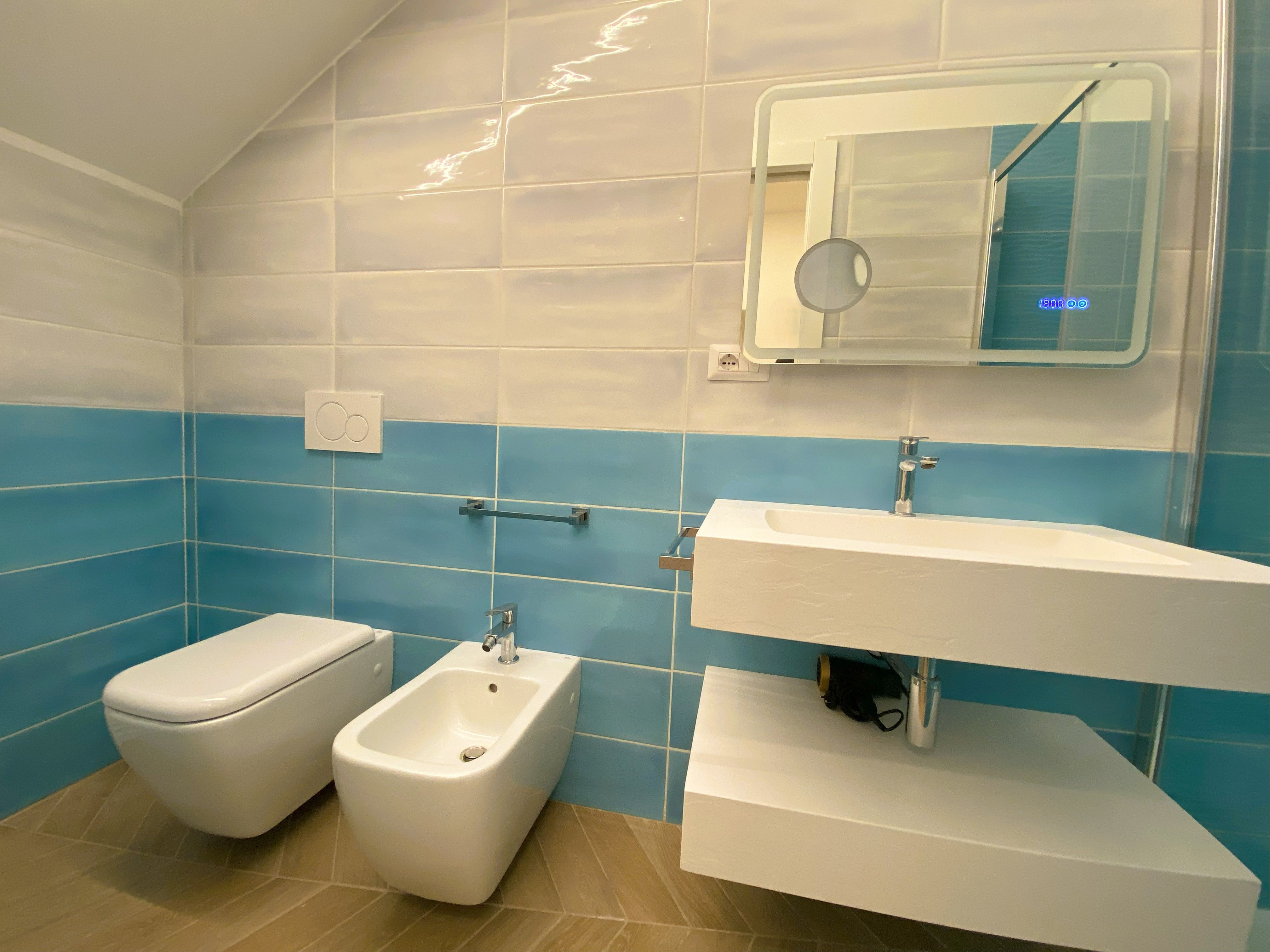 Baño — Suite Lobra, Massa Lubrense